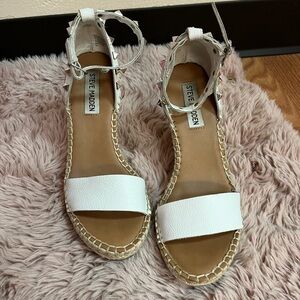 Steve Madden White Women's Sandals